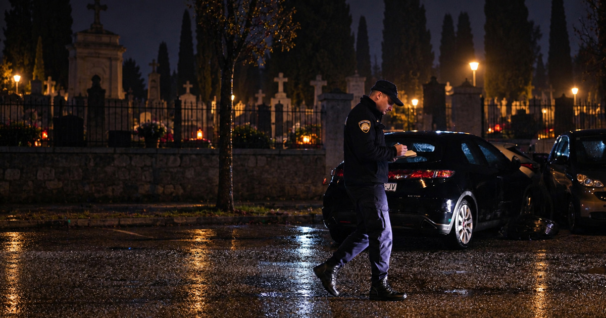 Divljao autom na splitskom groblju. Policija traži da mu se trajno oduzme vozilo