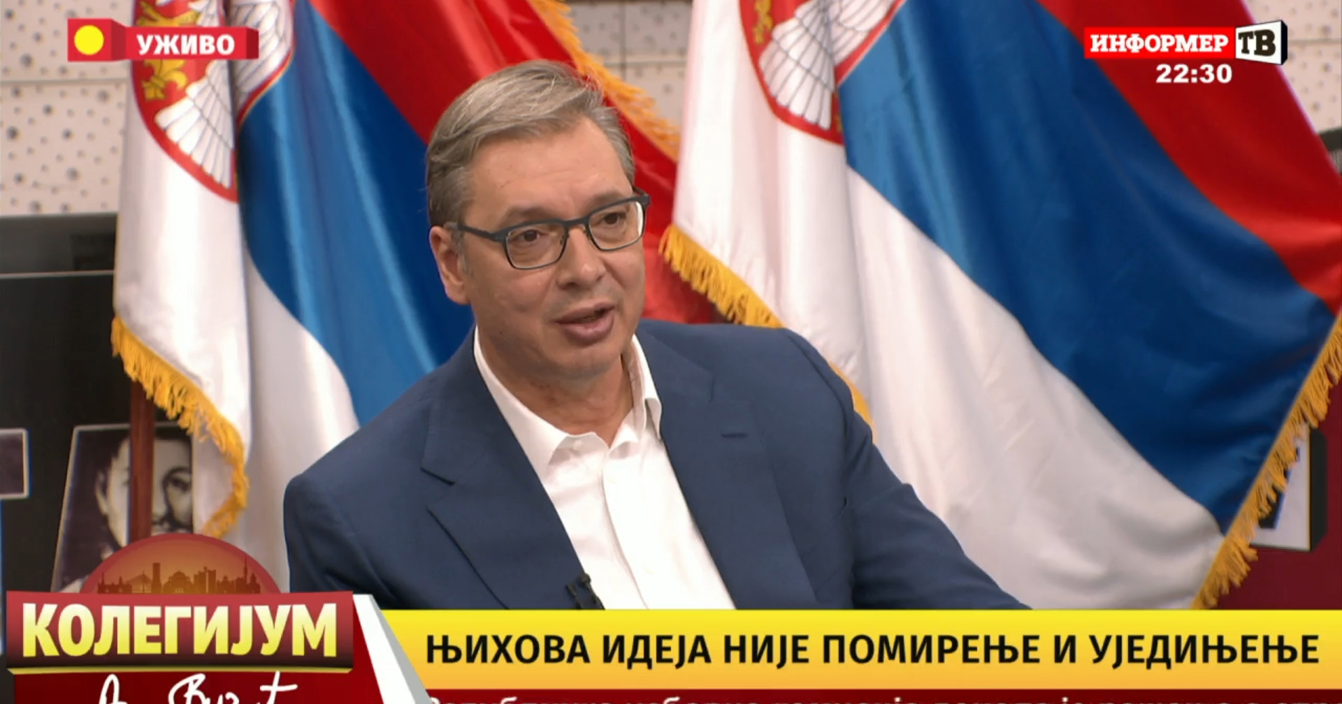 Vučić na režimskom Informeru: Došao sam s knedlom u grlu