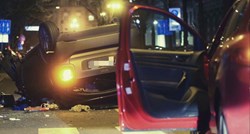 Sudar dva auta u zagrebačkoj Dubravi, ozlijeđene dvije osobe