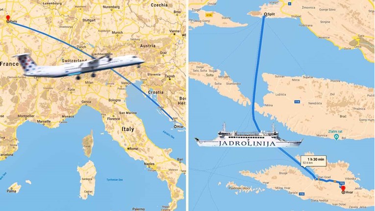 Croatia Airlines and Jadrolinija to offer tourists one ticket from airport to islands