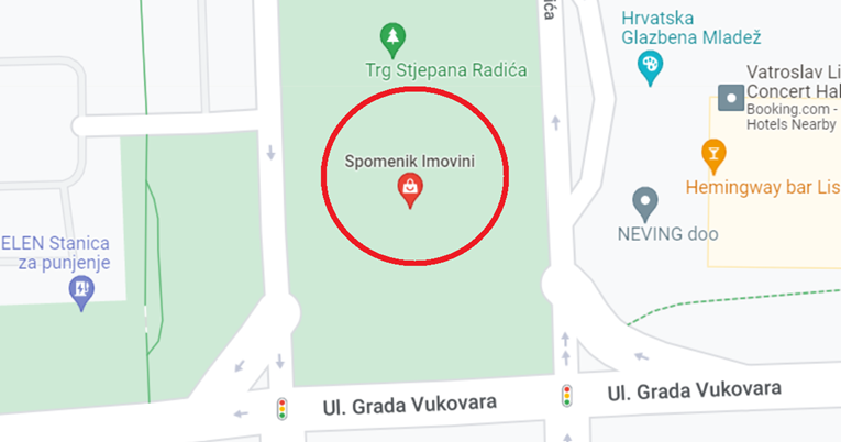 Netko se i dalje zeza s Google Mapsom, u Zagrebu osvanuo "spomenik imovini"