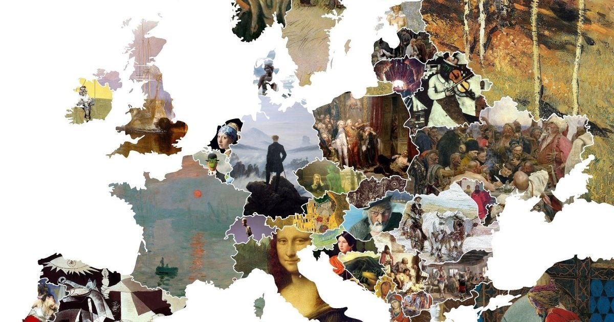 Pogledajte koja slika je prema ovoj karti najznamenitije umjetničko djelo u Hrvatskoj