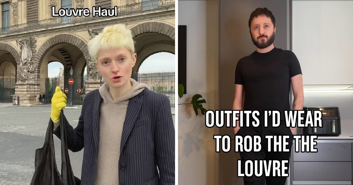Pljačka Louvrea: Dok Francuska tuguje, gen Z objavljuje urnebesne snimke