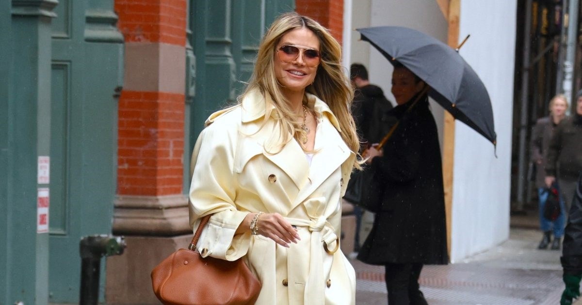 Klasika s modernim zaokretom: Heidi Klum u nezaboravnoj kombinaciji