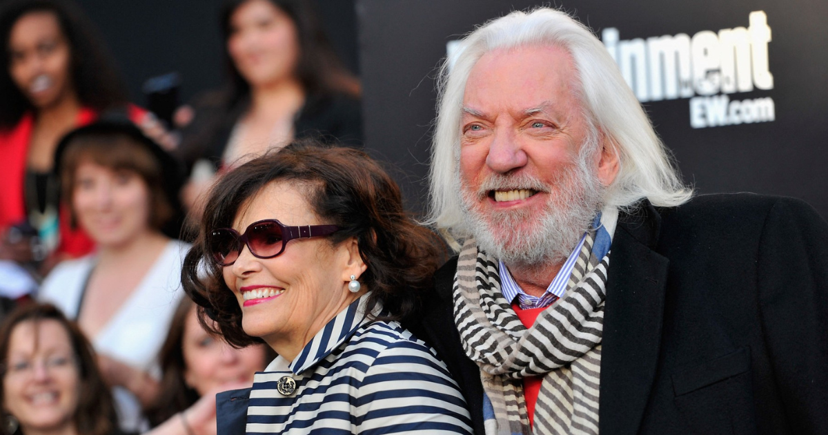 Sutherland se ženio tri puta, glumicu Francine Racette ljubio više od 50 godina