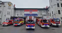 VIDEO Zagrebački vatrogasci već su spremni za sutrašnje navijanje za Vatrene