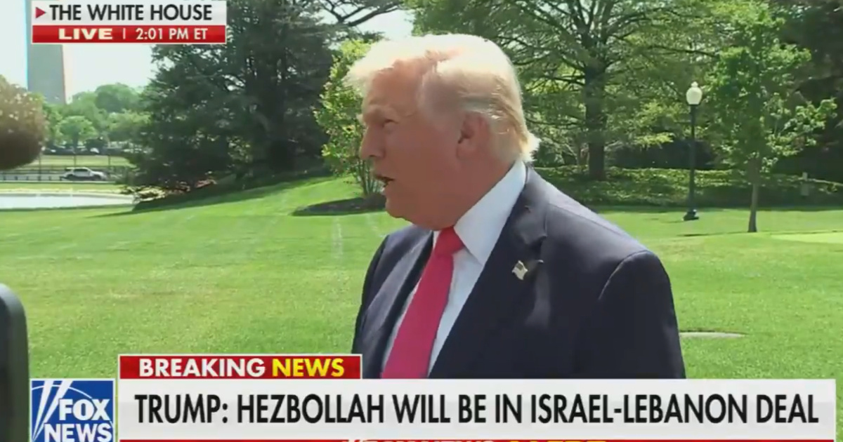 Trump: Papa kaže da Iran može imati nuklearno oružje. Novinarka: Nije to rekao