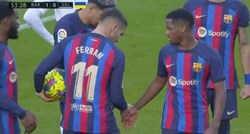 Igrači Barcelone se svađali tko će pucati penal, čak su se i gurali