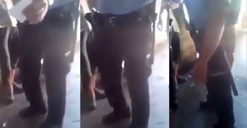 Snimka policajca iz BiH koji priča s migrantima na engleskom i arapskom postala hit