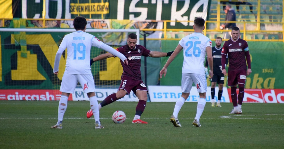 UŽIVO Istra niže šanse u utakmici koja je počela prošle godine