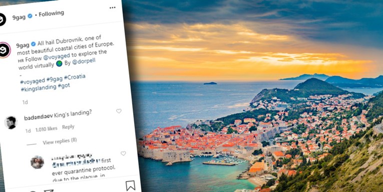 Na stranici s 53 milijuna pratitelja osvanula objava o Dubrovniku, stranci se dive