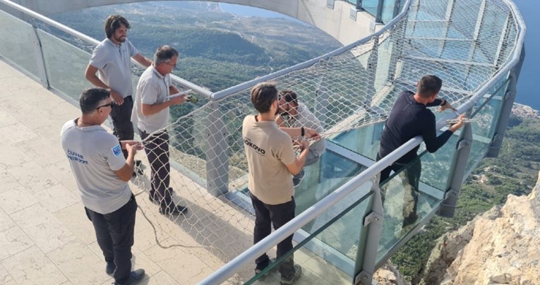 Nebeska šetnica Skywalk Biokovo zatvorena za posjetitelje