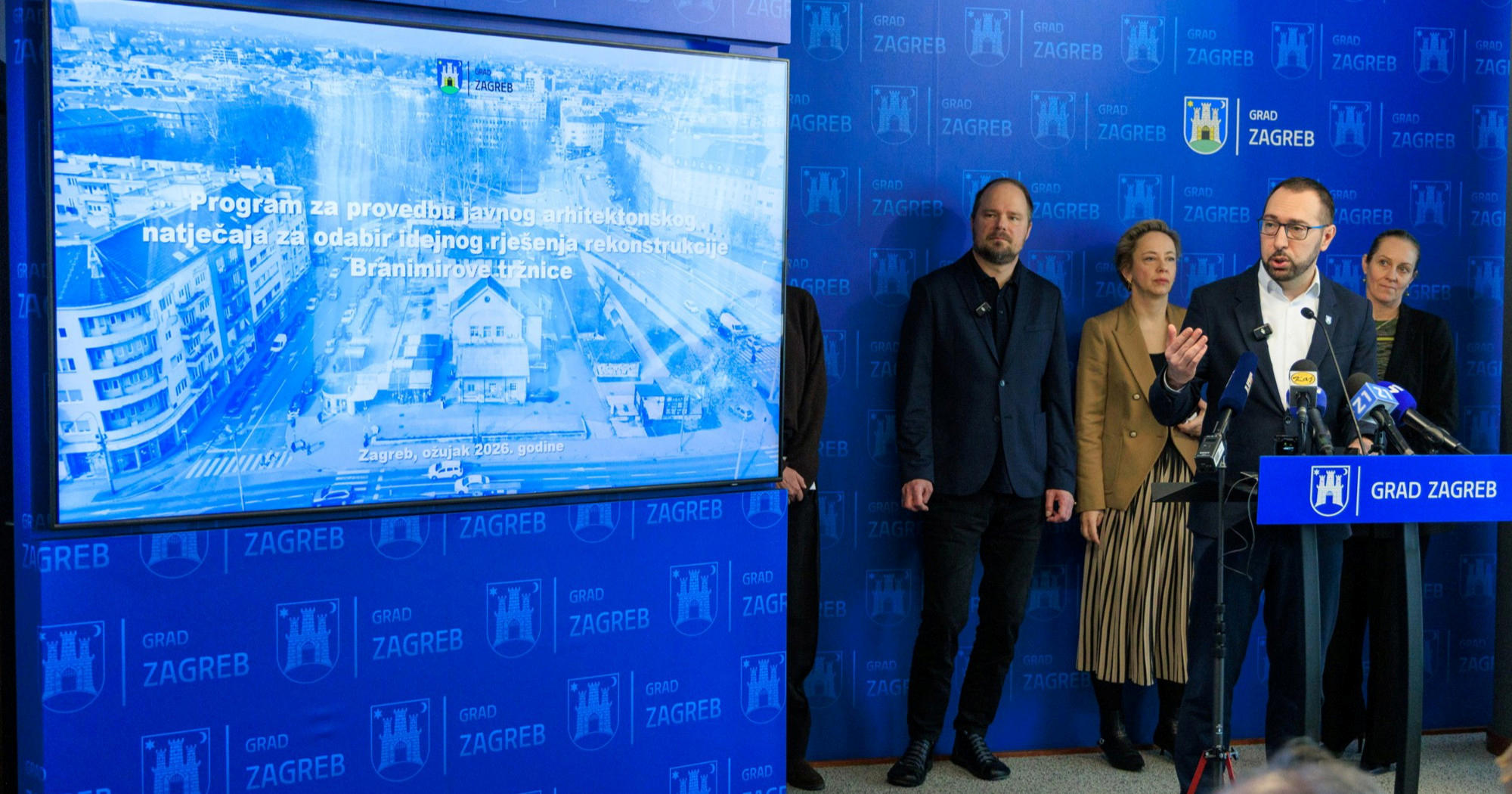 Zagreb kreće u obnovu Branimirove tržnice. Predstavljen koncept Tržnica+