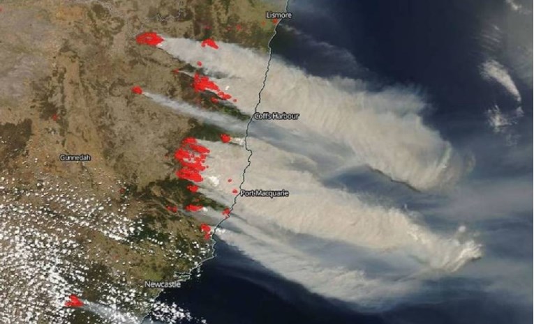 FOTO Požari koji haraju Australijom vide se i iz svemira