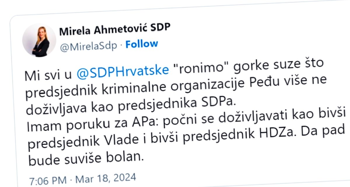 SDP-ovka reagirala na Plenkovićevu presicu: Ronimo gorke suze... Imam poruku za AP-a