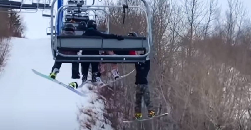 VIDEO Dječak u Kanadi visio sa skijaške žičare, ohrabrivali ga da izdrži do vrha