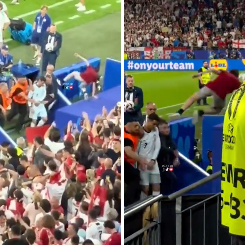 Šok na Euru. Fan se s tribine bacio na Ronalda i propao u tunel
