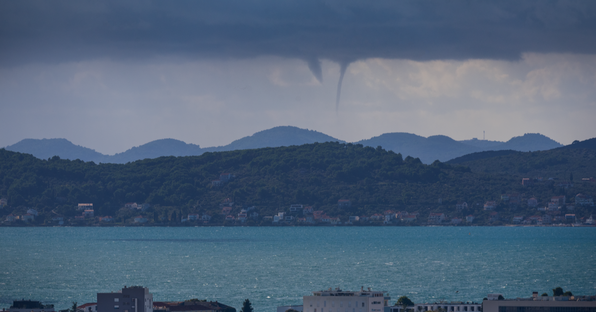 Ova slika nastala je jučer u Zadru