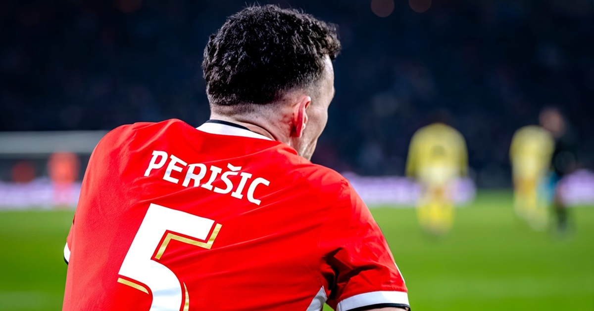 Perišić odigrao jednu od boljih utakmica za PSV s krivo napisanim prezimenom na dresu