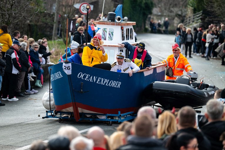Kolindu oduševila maska na Grobniku: "Kad mi j' brat poslal, tuliko sam se nasmijala"