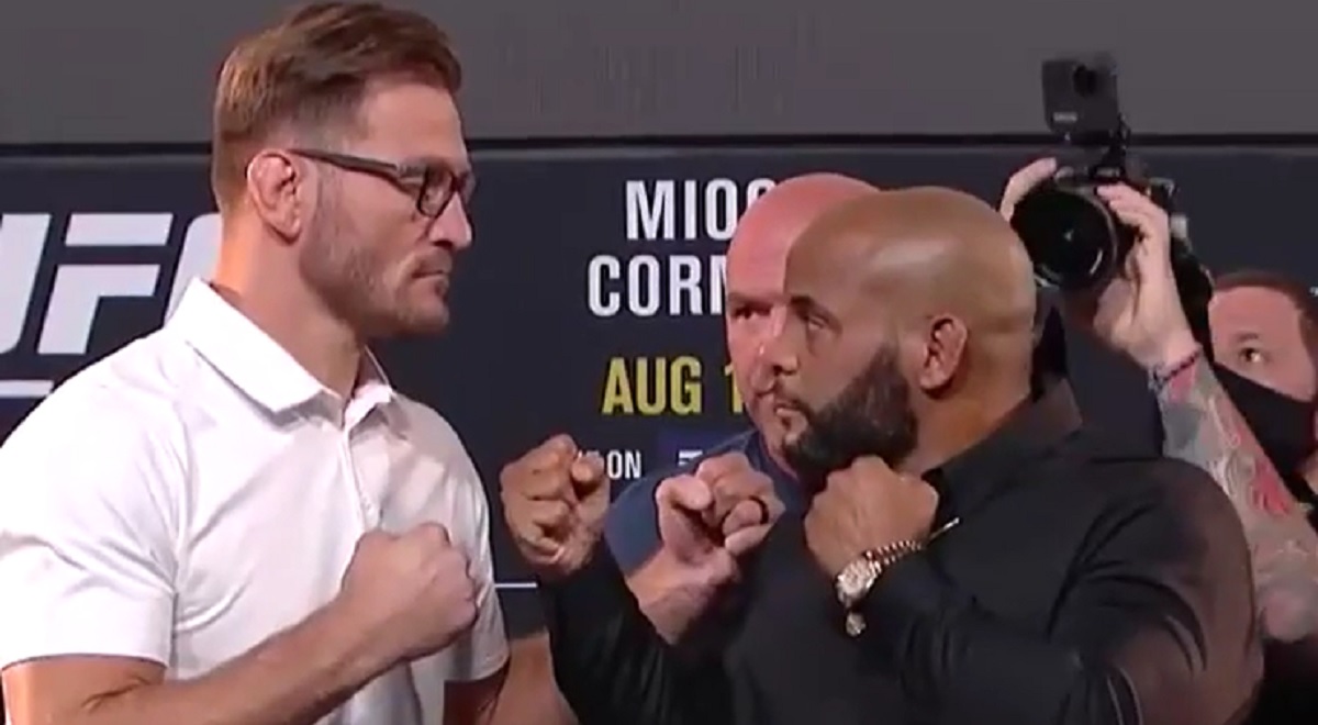 Pogledajte kako je prošlo sučeljavanje Miočića i Cormiera uoči UFC-ovog spektakla