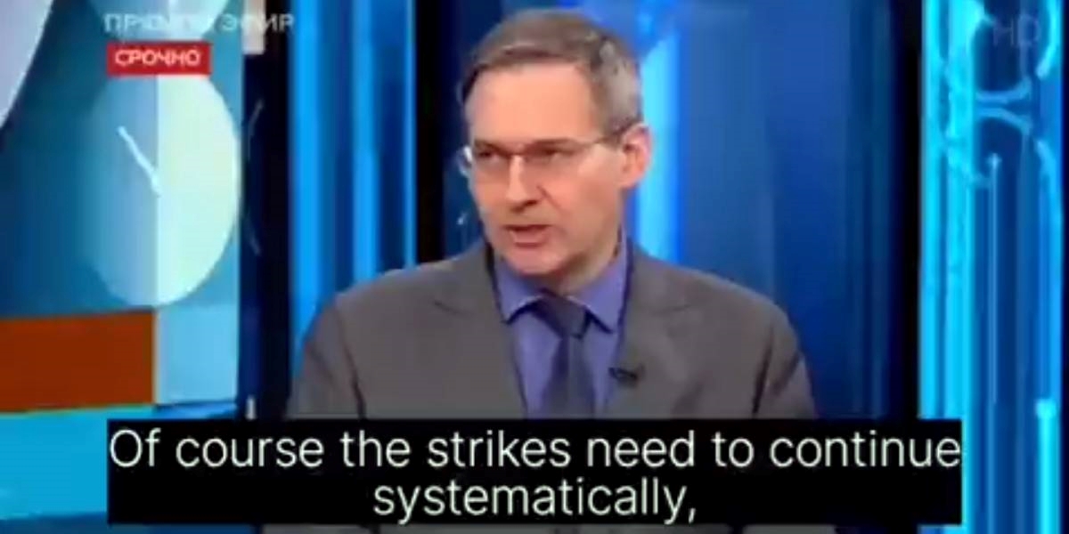 VIDEO Ruski vojni analitičar: Ukrajina je psihijatrijski bolesno društvo