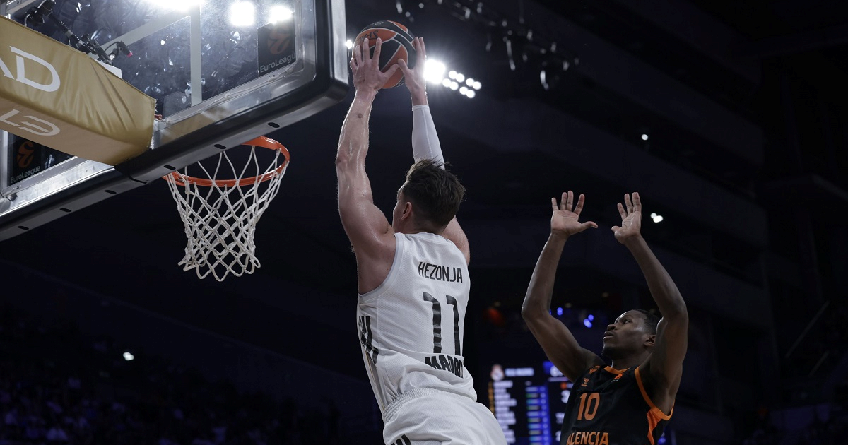 Hezonja igrač utakmice za pobjedu Reala u u Euroligi. Pogledajte double-double