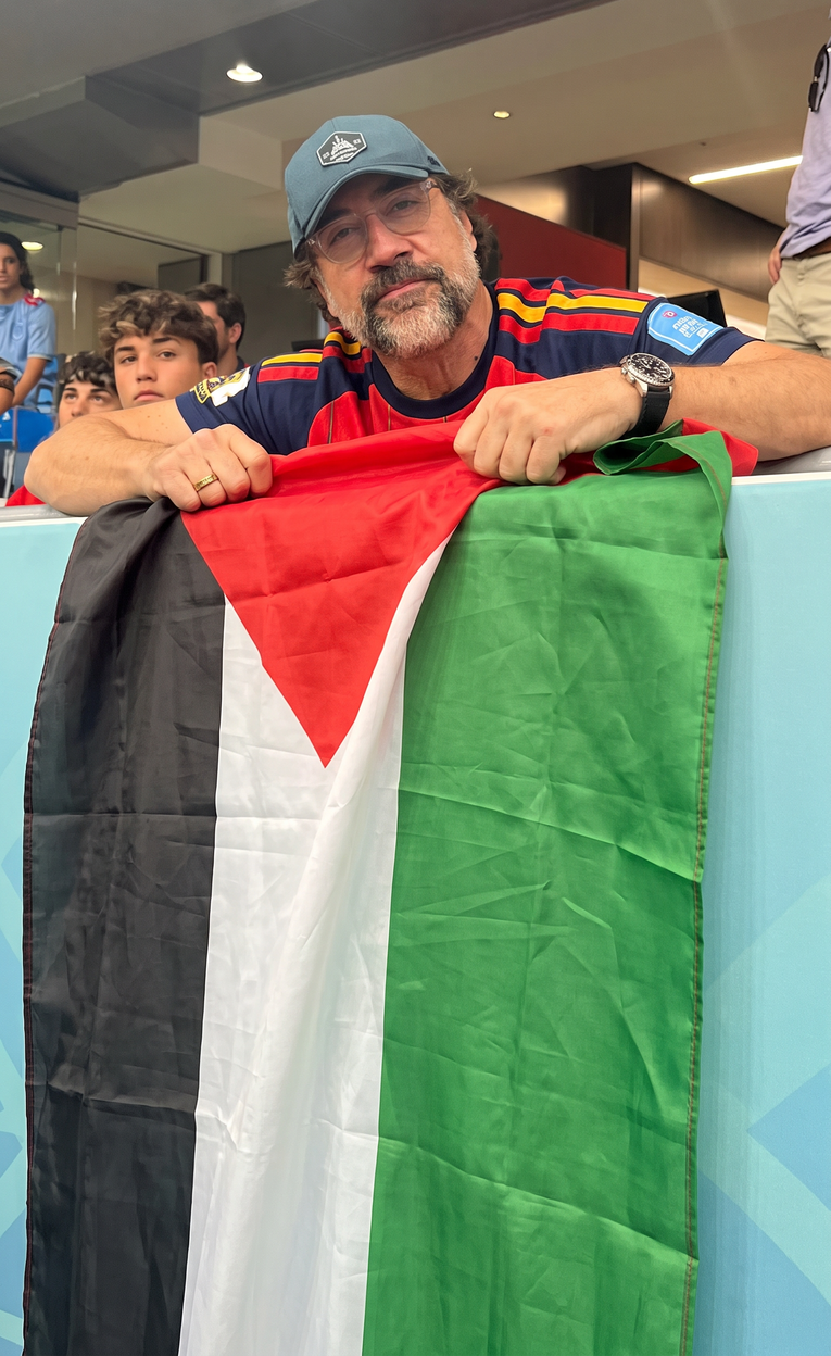 Slavni glumac raširio zastavu Palestine na utakmici Španjolske i Francuske