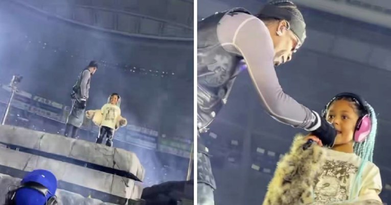 Travis Scott iznenadio publiku: Na pozornicu u Tokiju doveo kćer Stormi