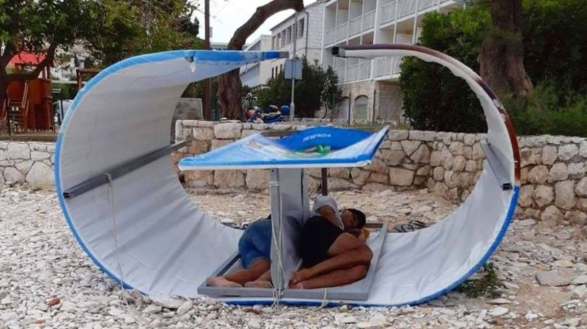 A photo of an "apartment" on Hvar became a hit on Facebook: "They did great"