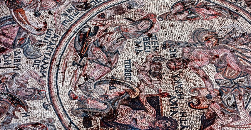 U Siriji otkriven rijedak rimski mozaik iz 4. stoljeća