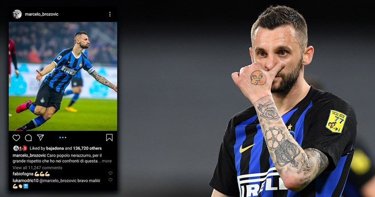 Brozović poručio navijačima da ostaje u Interu. Odgovorio mu je Luka Modrić