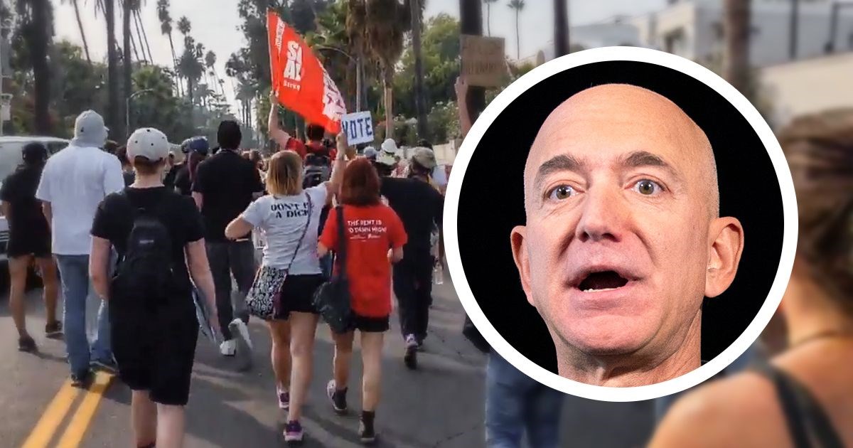 Radnici tražili 2 dolara po satu više pred Bezosovom vilom