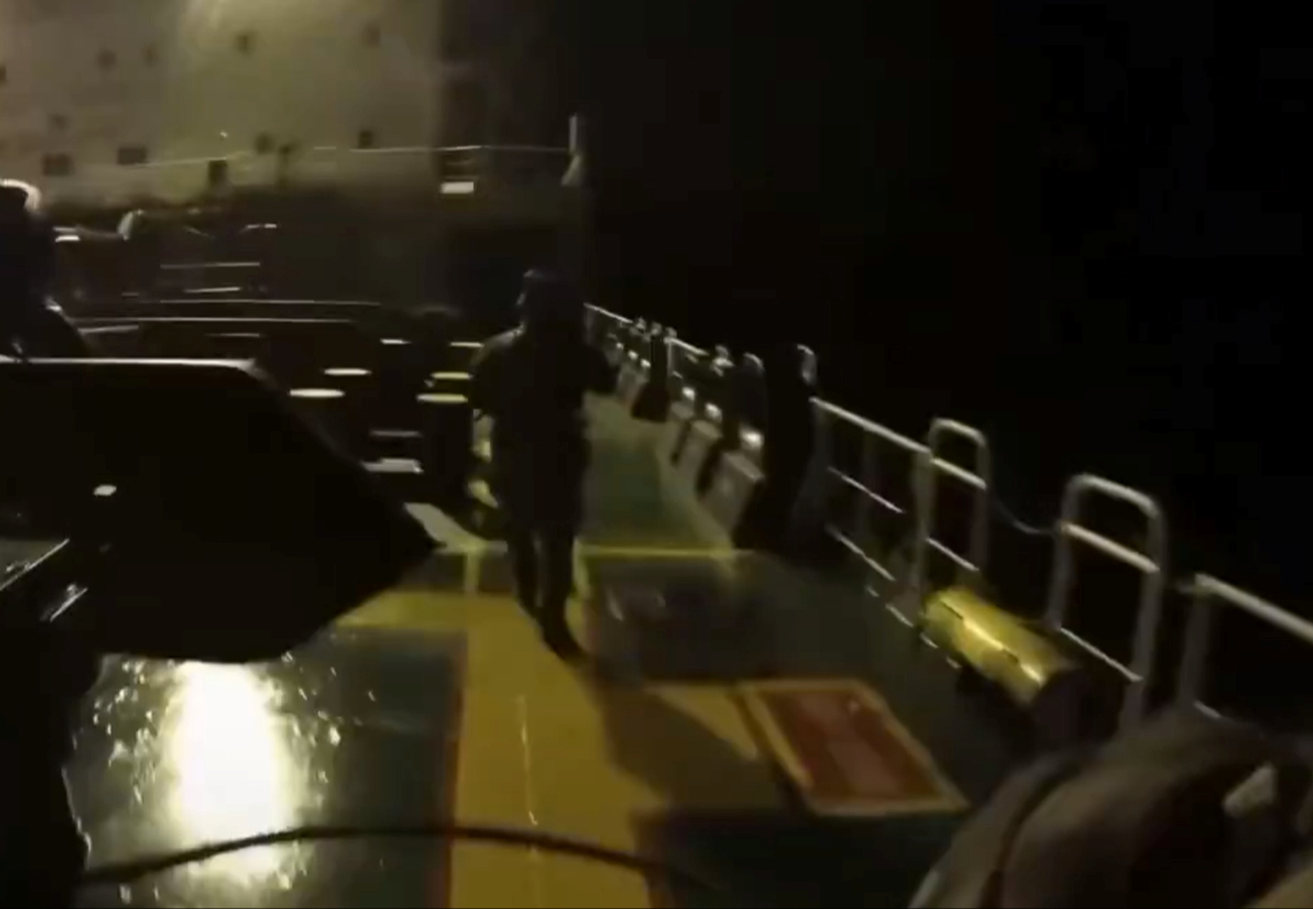 Belgija zaplijenila ruski tanker. Pogledajte snimku