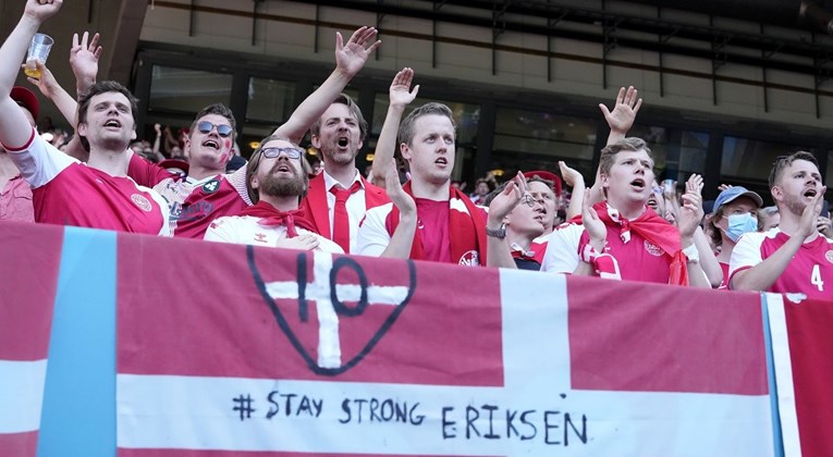 VIDEO Susret Danske i Belgije na minutu je stao. Navijači i igrači pljeskali Eriksenu