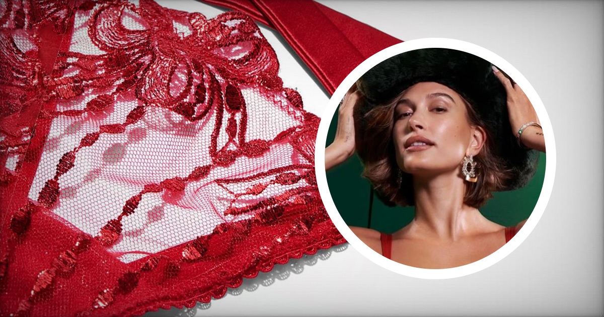 Hailey Bieber predstavila novo donje rublje Victoria's Secret: Omotajte se kao poklon