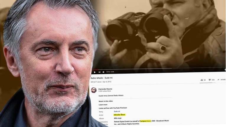 Kako se Škorina pjesma našla na YouTube snimci koja veliča Ratka Mladića