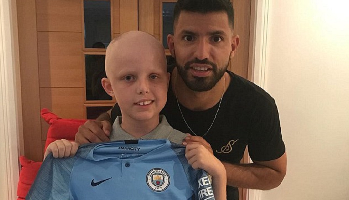 Agüero u goste pozvao teško bolesnog dječaka i poklonio mu dres i kopačke