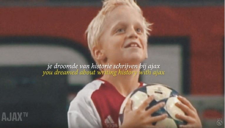 Video kojim se Ajaxovi klinci nabrijavaju za Real će vas naježiti