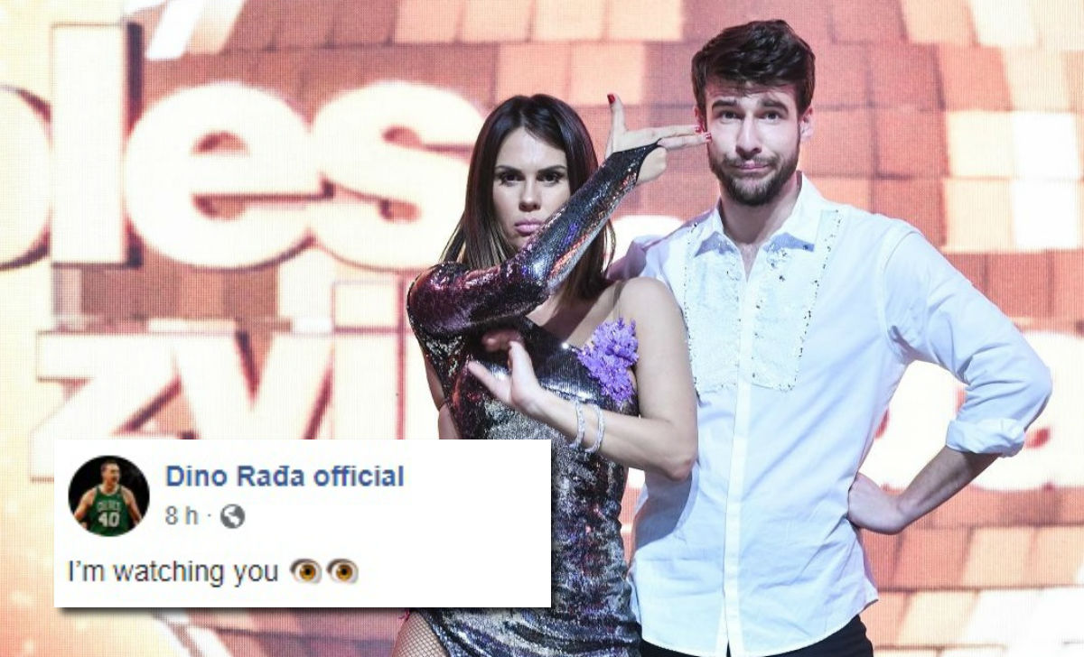 "Nisam imao tremu do ovog": Dino Rađa "zaprijetio" plesnom partneru svoje Viki