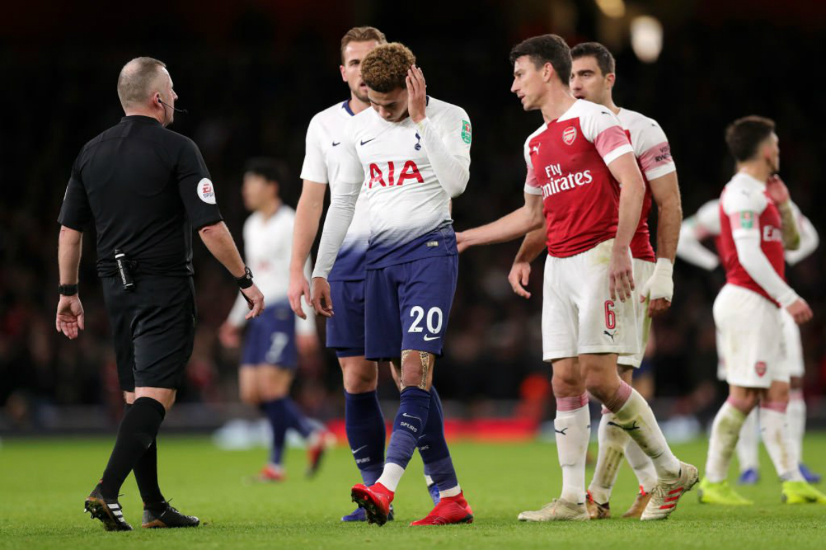 Napadača Tottenhama pogodili bocom u glavu, a on im uzvratio na najbolji način