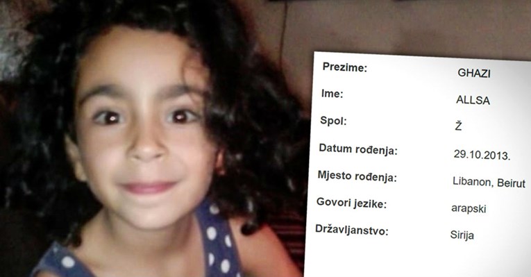 MUP napokon priznao da je mala Sirijka nestala u Hrvatskoj