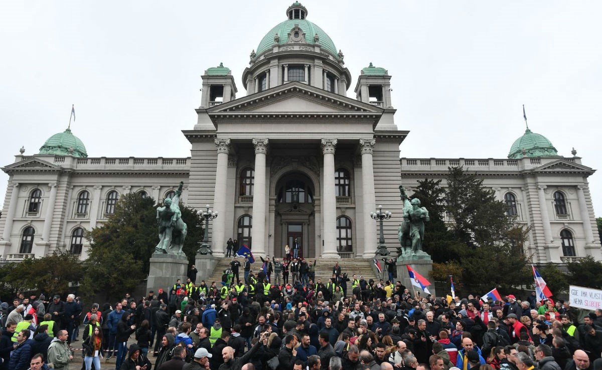 Prosvjednici u Beogradu objavili svoje zahtjeve