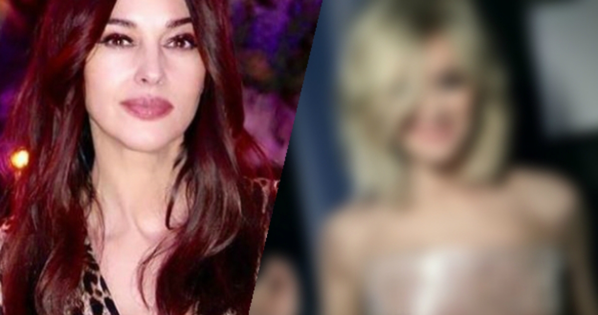 FOTO Monica Bellucci u uskoj haljini s plavom kosom izgleda kao bog