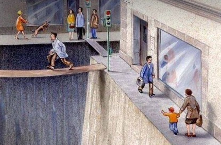 Genijalna ilustracija prikazuje koliko smo prostora predali automobilima