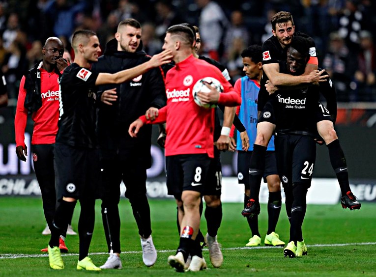 Rebićev Eintracht utrpao sedam komada