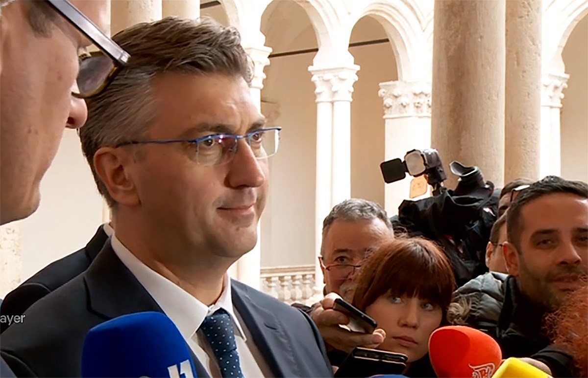 Plenković novinaru: "To nije moj hobi, Hrvoje"