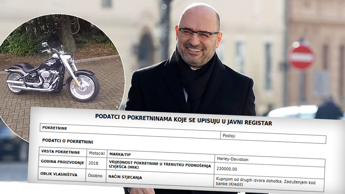 Vaso Brkić kupio Harley-Davidson za 230 tisuća kuna. Pogledajte ga
