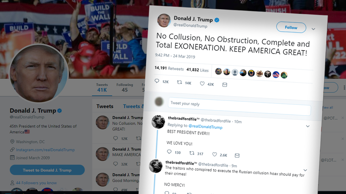 Trump u prvoj reakciji tvrdi da je potpuno oslobođen svih optužbi