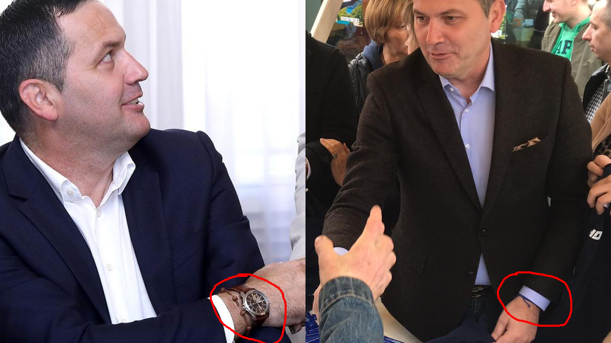 HDZ-ovac skinuo sat od 60.000 kuna, nosio samo narukvicu s likovima svetaca